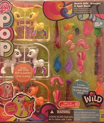 

My Little Pony Pop Create a Pony Sweetie Belle, Scootaloo & Apple Bloom Exclusive Starter Kit [The Cutie Mark Crusaders](Gold)