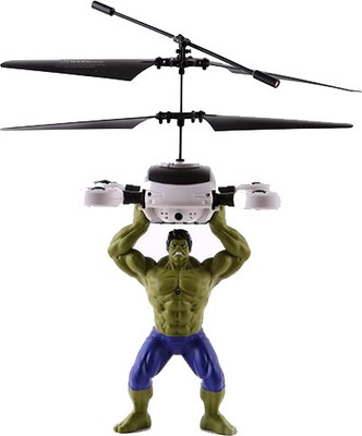 

SRVSoft Flying hulk Induction control with 4 propellers and USB charger(Multicolor)