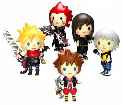 

Square Enix Kingdom Hearts Trading Arts Mini Set Of 5(Multicolor)