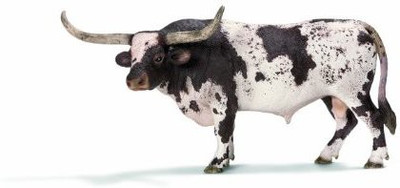 

Schleich Texas Longhorn Bull Toy Figure(Multicolor)