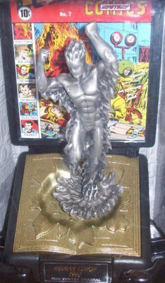 

Marve L Limited Fine Pewter Collector'S Series ~ Human Torch(Multicolor)