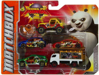 

Matchbox Kung Fu Panda 2' 5 Cars Pack Series 1 (As Shown(Multicolor)