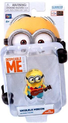 

Unknown Despicable Me Minion Made Poseable 2 Inch Ukulele Minion(Multicolor)