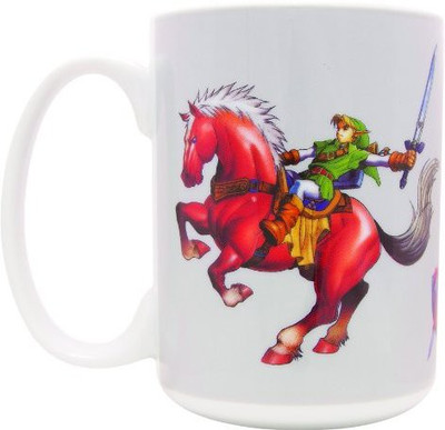 

Dark Horse Deluxe The Legend Of Zelda Ocarina Of Time Link On Epona Mug(Multicolor)