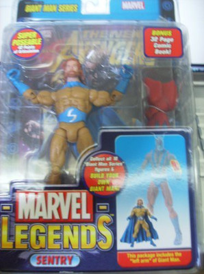

Marvel Legends Giant Man Series Sentry Bearded Dark Mustard Variant(Multicolor)