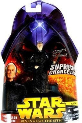 

Hasbro Star Wars Episode III 3 Revenge of the Sith SUPREME CHANCELLOR PALPATINE Action Figure #14(Multicolor)