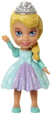 

Disney Frozen Mini Toddler Figurine Sparkle Elsa(Multicolor)