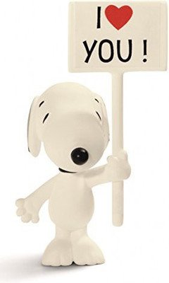 

Schleich Peanuts I Love You! Snoopy Figure(Multicolor)
