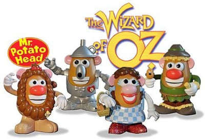 

The Wizard of Oz Dorothy And Friends Mr Potato Head(Multicolor)