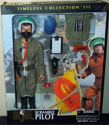

G.I. Joe Timeless Collection Scramble Pilot 12" (2000 Hasbro)(Multicolor)