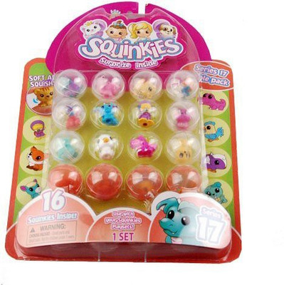 

Squinkies Bubble Pack Series Seventeen(Multicolor)