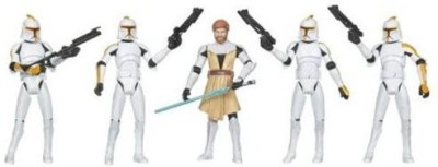 

Hasbro Star Wars Clone Wars Exclusive Battle Pack Obiwan Kenobi(Multicolor)