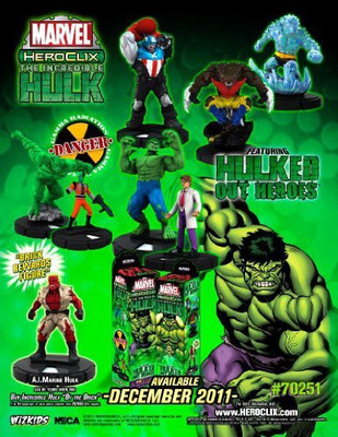 

Incredible Hulk Neca Wizkids Heroclix Marvel Booster Brick (10Ct)(Multicolor)