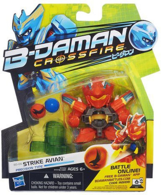 

Hasbro Bdaman Crossfire Bd06 Strike Avian(Multicolor)
