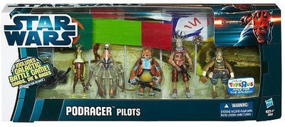 Hasbro Star Wars 2012 Clone Wars Exclusive Battle Pack Podracer(Multicolor)