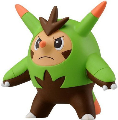

Takara Tomy Pokemon X and Y 2 inch Quilladin/Haribogu(Multicolor)