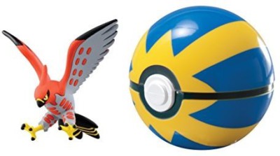 

Tomy Pokmon Clip & Carry Pok Ball Talonflame + Quick Ball(Multicolor)