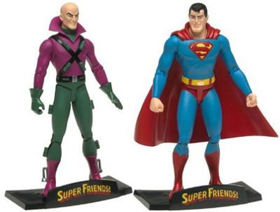 

DC Comics Direct Super Friends Deluxe Set Superman Lex Luthor(Multicolor)