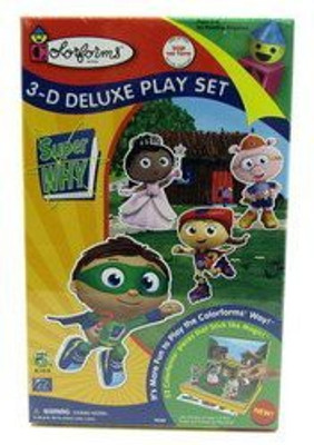 

Colorforms 3D Deluxe Play Set Super Why(Multicolor)