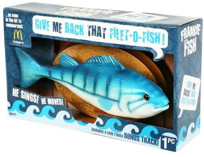 

Gemmy Frankie The Fish Wallmountable Singing Mcdonald'S(Multicolor)