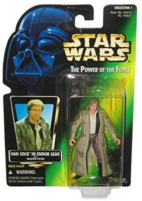

Star Wars Han Solo In Endor Gear With Blaster Pistol 1996 The(Grey)