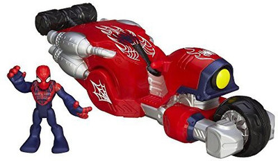 

Playskool Heroes Marvel Super Hero Adventures Web Wheelin' Bike(Multicolor)