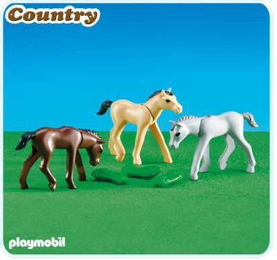 

Playmobil 3 Foals With Feed 6263(Multicolor)