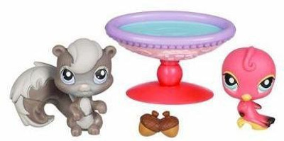 

Littlest Pet Shop Pet Pairsbird & Squirrel(Multicolor)
