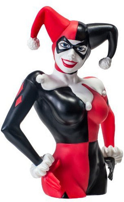 

DC Comics Harley Quinn Bust Bank(Multicolor)