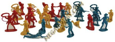 

Billy V Wild West Indians Playset 1/32(Multicolor)