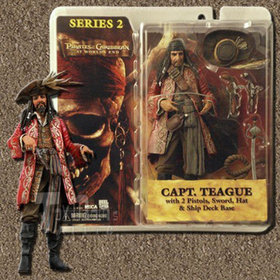 

Pirates of the Caribbean At World's End Series 2 > Captain Teague Action Figure(Multicolor)