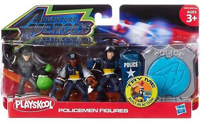 

Playskool adventure heroes police men multi(Multicolor)
