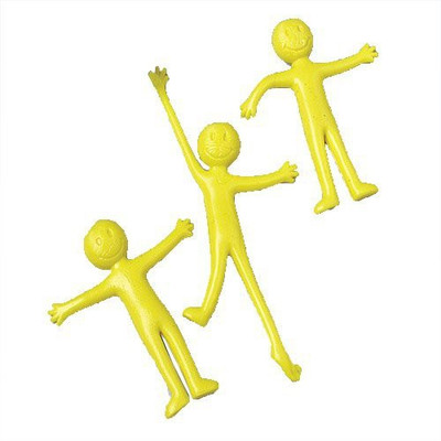 

US Toys Smiley Face Theme Stretchy(1 Dozen)225"Yellow(Yellow)