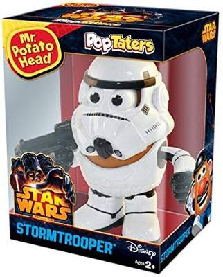 

Mr Potato Head Head Star Wars Storm Trooper Action Figure(White)
