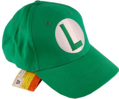 

Super Mario Brothers Luigi Green Baseball Cap(Multicolor)