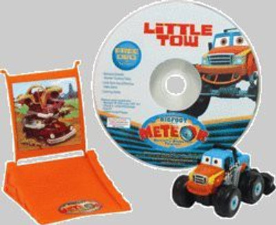 

Bigfoot Take Along Presents Meteor & The Mighty Monster Trucks Little Tow with Launching Ramp (Includes bonus DVD)(Multicolor)