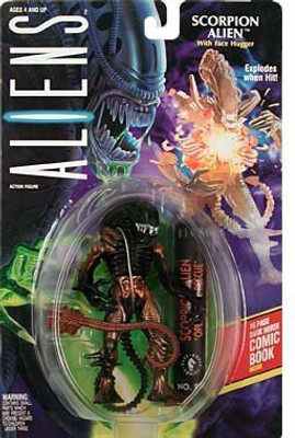 

Unknown Aliens - Scorpion Alien with Face Hugger(Multicolor)