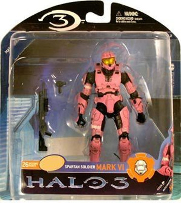 

Prannoi Halo 3 Mcfarlaneseries 2 Exclusive Pink Spartan Soldier(Multicolor)