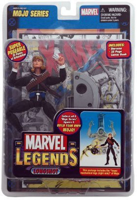 

Marvel Legends Longshot Figure - Toy Biz Mojo Build A Figure Series(Multicolor)