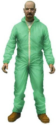 

Mezco S Breaking Bad Green Hazmat Suit Walter 6" White(Green)