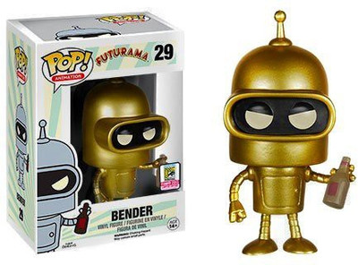 

Funko Pop Vinyl Futurama Bender 2015 Summer Convention Exclusive(Multicolor)
