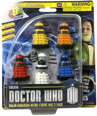 

Doctor Who Character Builder Dalek Paradigm Micro 5Pack(Multicolor)