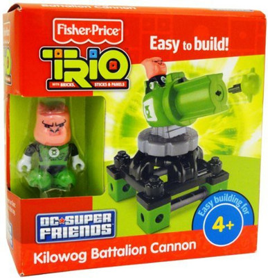 

Fisher-Price Trio Green Lantern Kilowog Cannon Set(Multicolor)