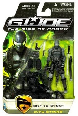 

G.I. Joe Rise Of Cobra Snake Eyes City Strike Action Figure(Multicolor)