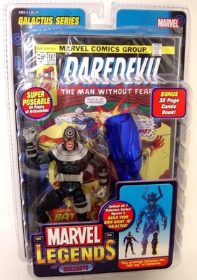 

Toy Biz Worldwide Marvel Legends Galactus Series Bullseye 6"(Multicolor)