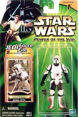 

Hasbro Star Wars Power Of The Jedi Scout Trooper (Imperial Patrol(Multicolor)