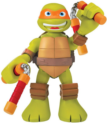 

Teenage Mutant Ninja Turtles Teenage Mutant Ninja Turtles Pre-Cool Half Shell Heroes 6 Inch Michelangelo Talking Turtles Figure(Multicolor)