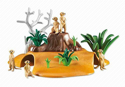 

Playmobil Meerkat Den(Brown)