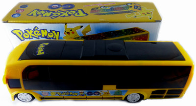 

Ftoys Pokemon Go School Bus 3D Light & Sound(Multicolor)
