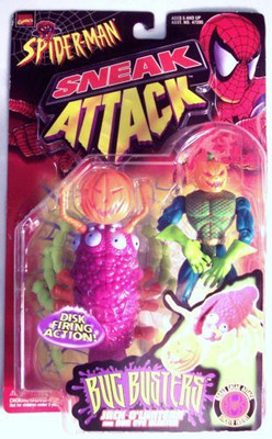 

Spiderman Sneak Attack Bug Busters Jack O'Lantern And Bug Eye Buster(Multicolor)